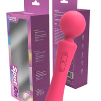 Spot On Rechageable Wand in Pink
