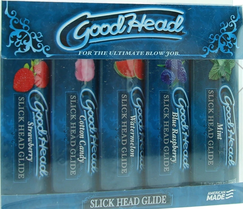 Goodhead Slick Head Glide 5Pk 1oz X5