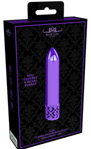 Royal Gems - Glitz Rechargeable ABS Bullet - Purple