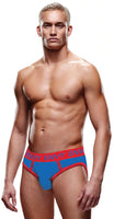 Neon Blue and Red Jock in M/L
