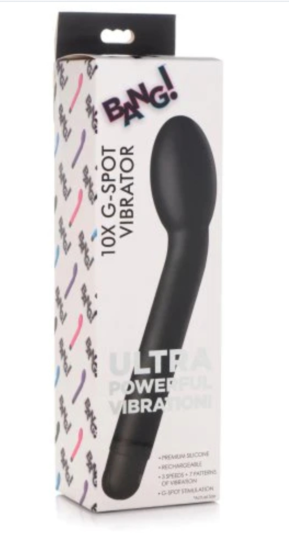 Bang! 10X G-Spot Vibrator in Black