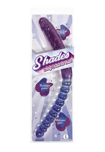 Shades Violet and Blue 17" Double Dong