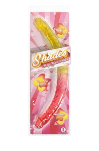 Shades Pink and Yellow 17" double dong