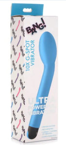 Bang! 10X G-Spot Vibrator - Blue