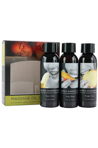 Tropical Edible Massage Oil Gift Set