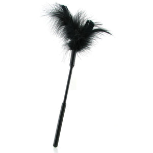 Feather Tickler 7 Inch in Black