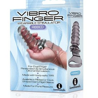 Vibro Finger Ribbed "Grey"